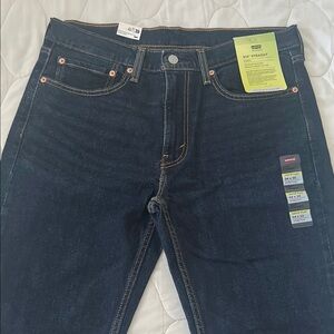 Levi's Blue Slim Straight Jeans Classic Style